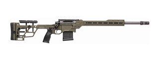 Daniel Defense Delta 5 Pro olive drab green 308 Winchester rifle.